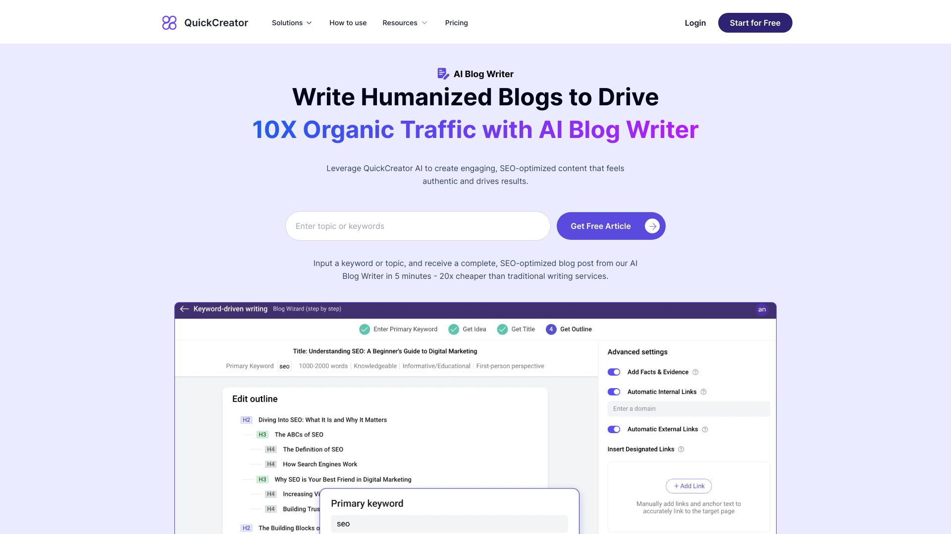 QuickCreator