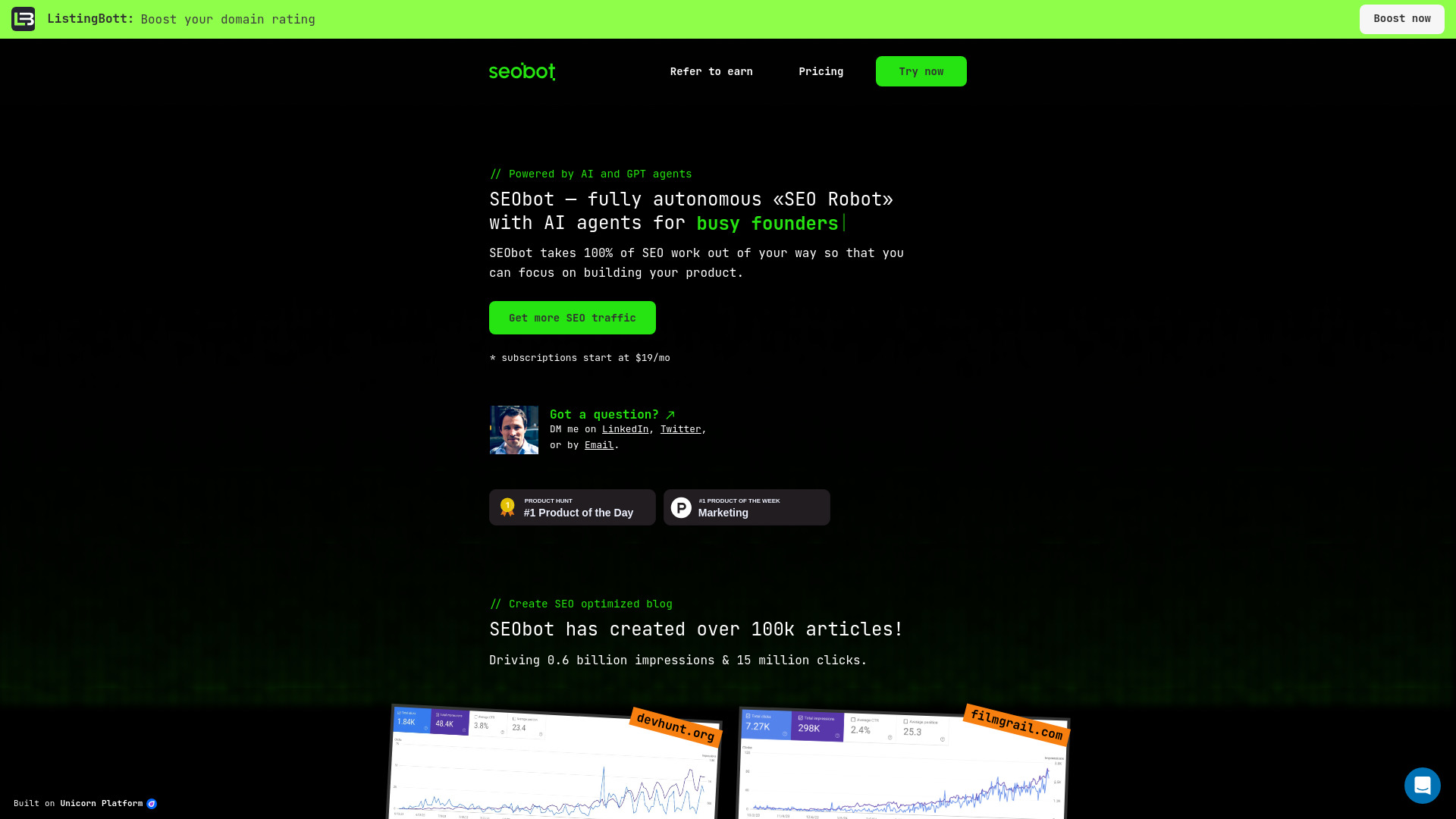 SEO Bot AI