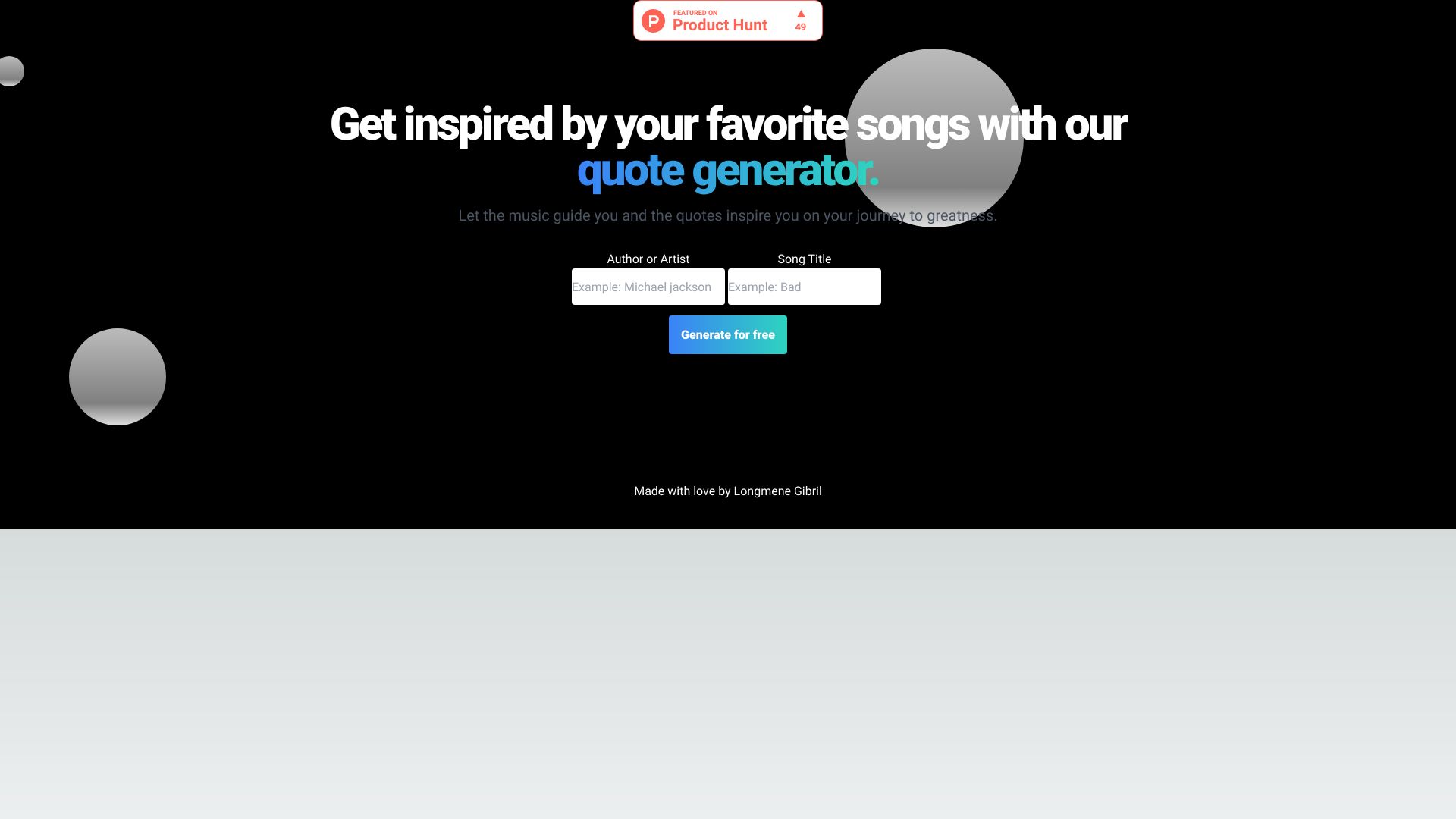 ourquote generator