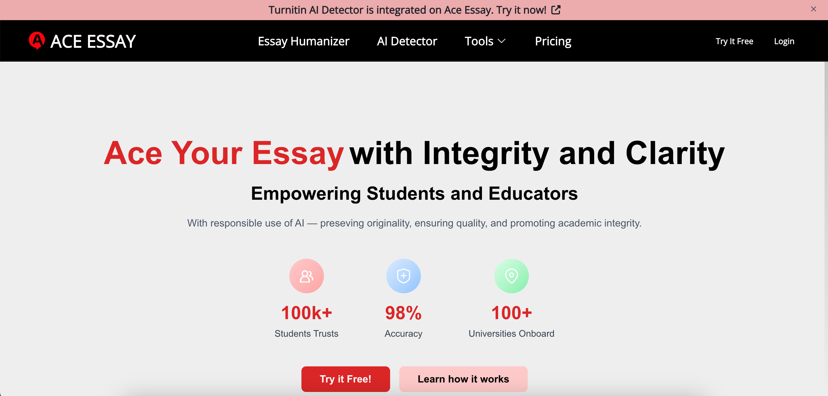ACE ESSAY