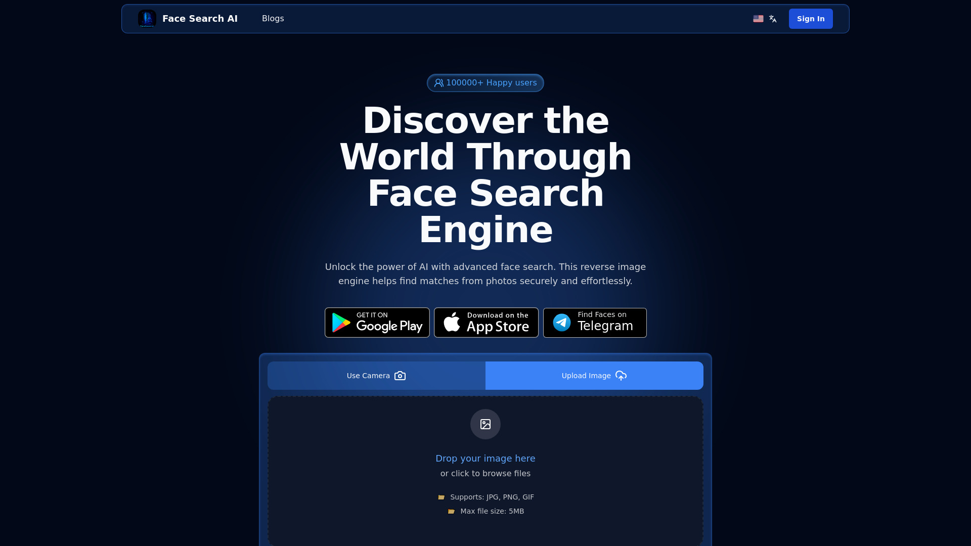 FaceSearch AI