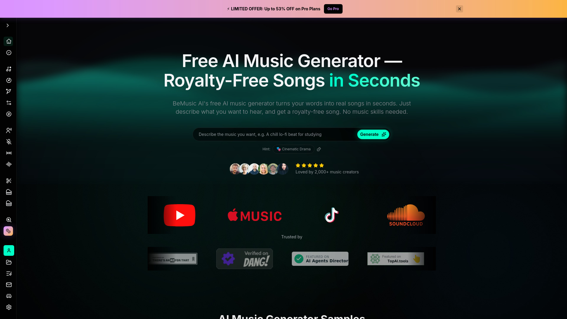 BeMusic AI