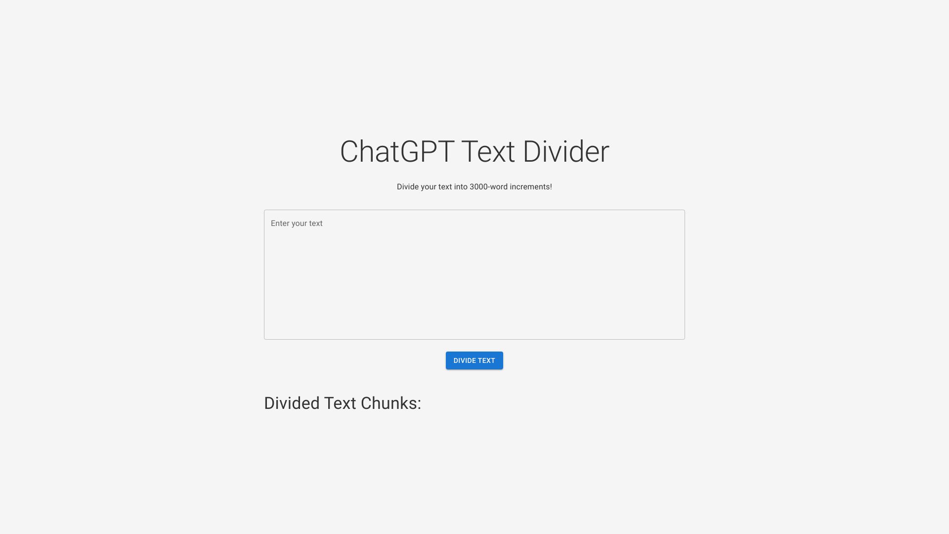 Text Divider