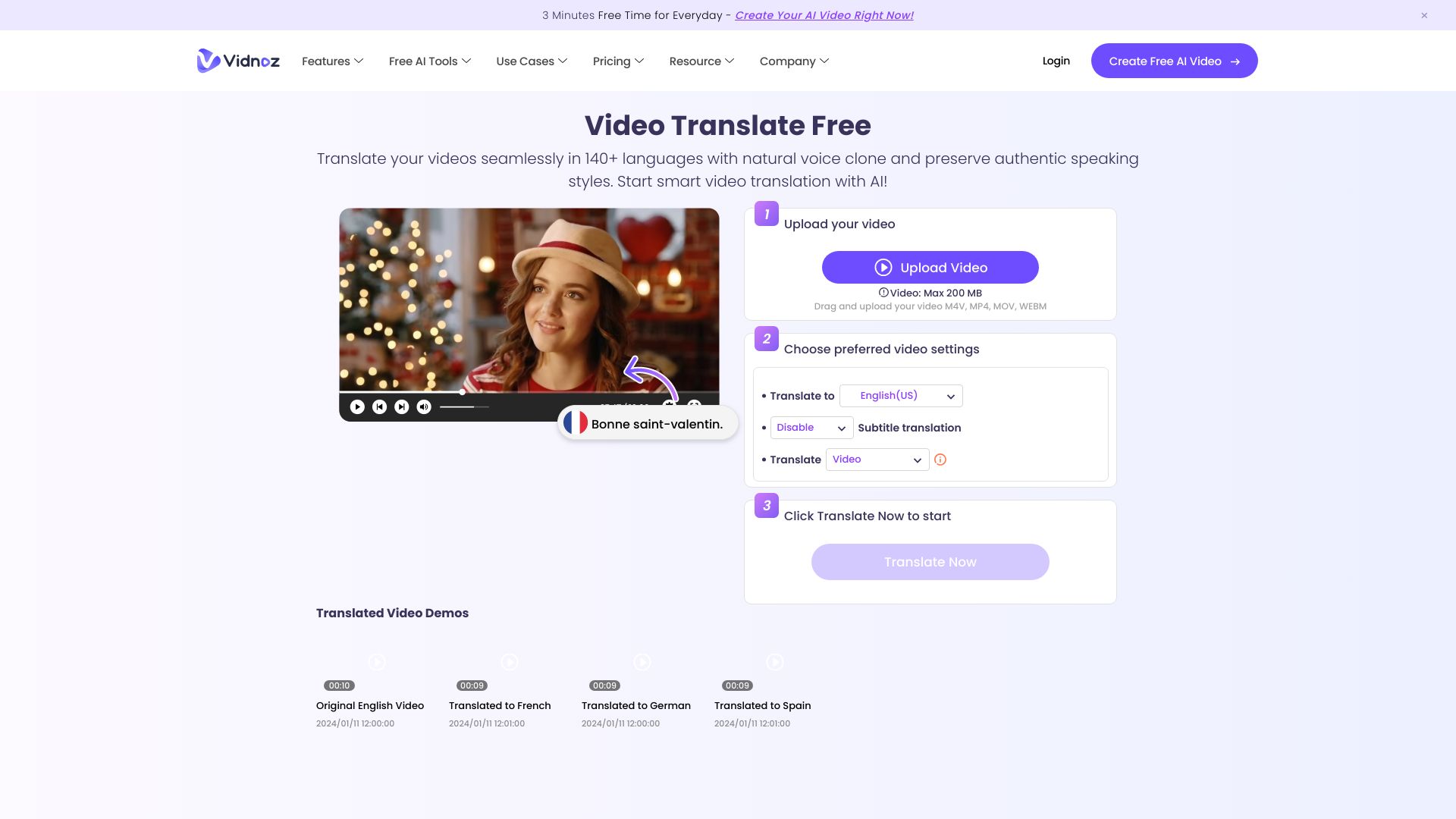 Vidnoz AI