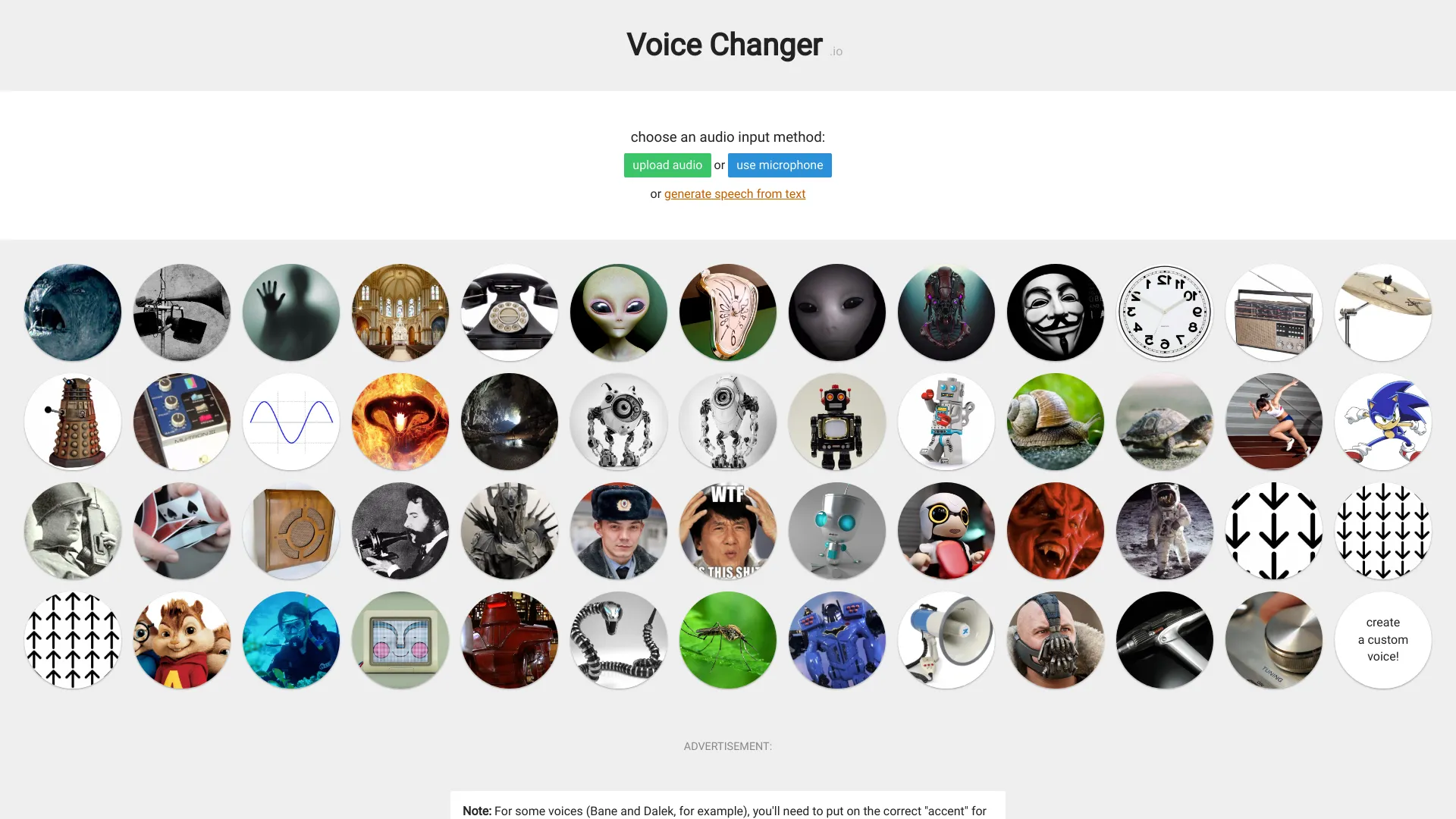 Voice Changer .io