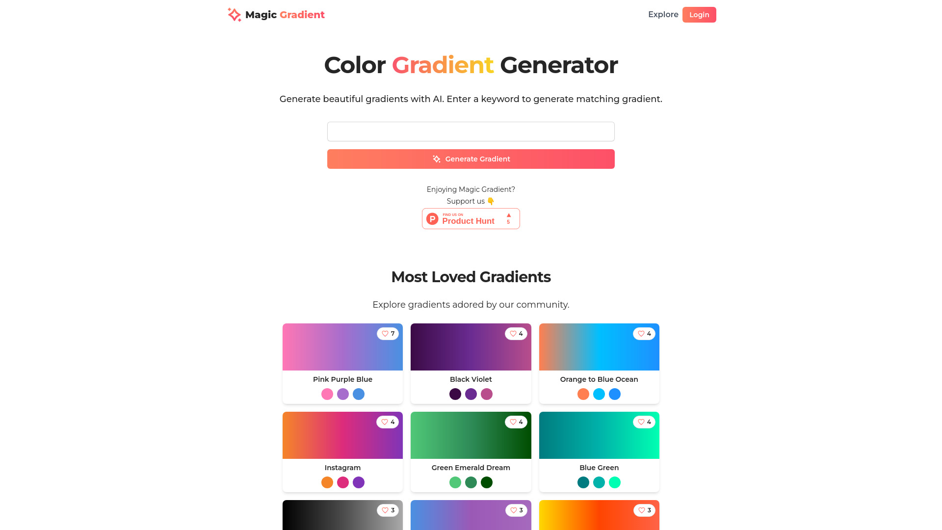 Magic Gradient