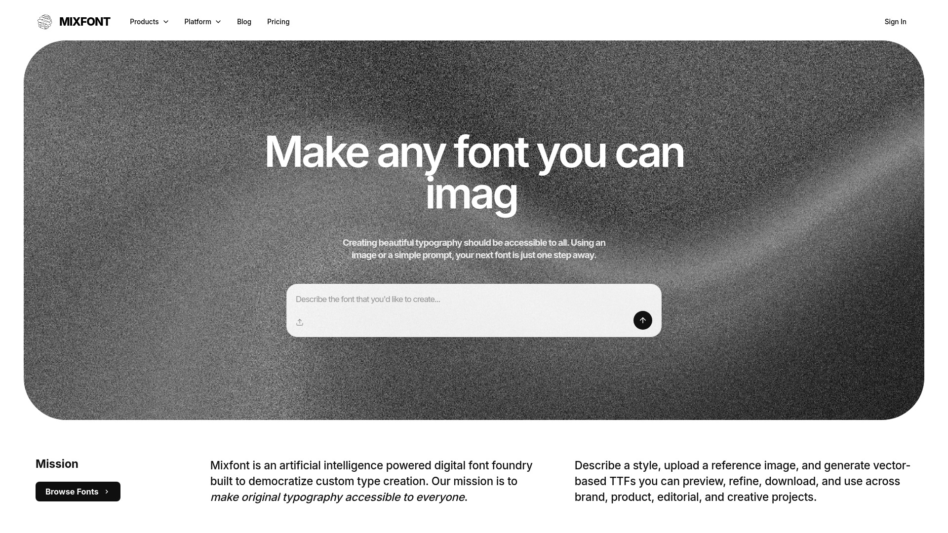 Mixfont