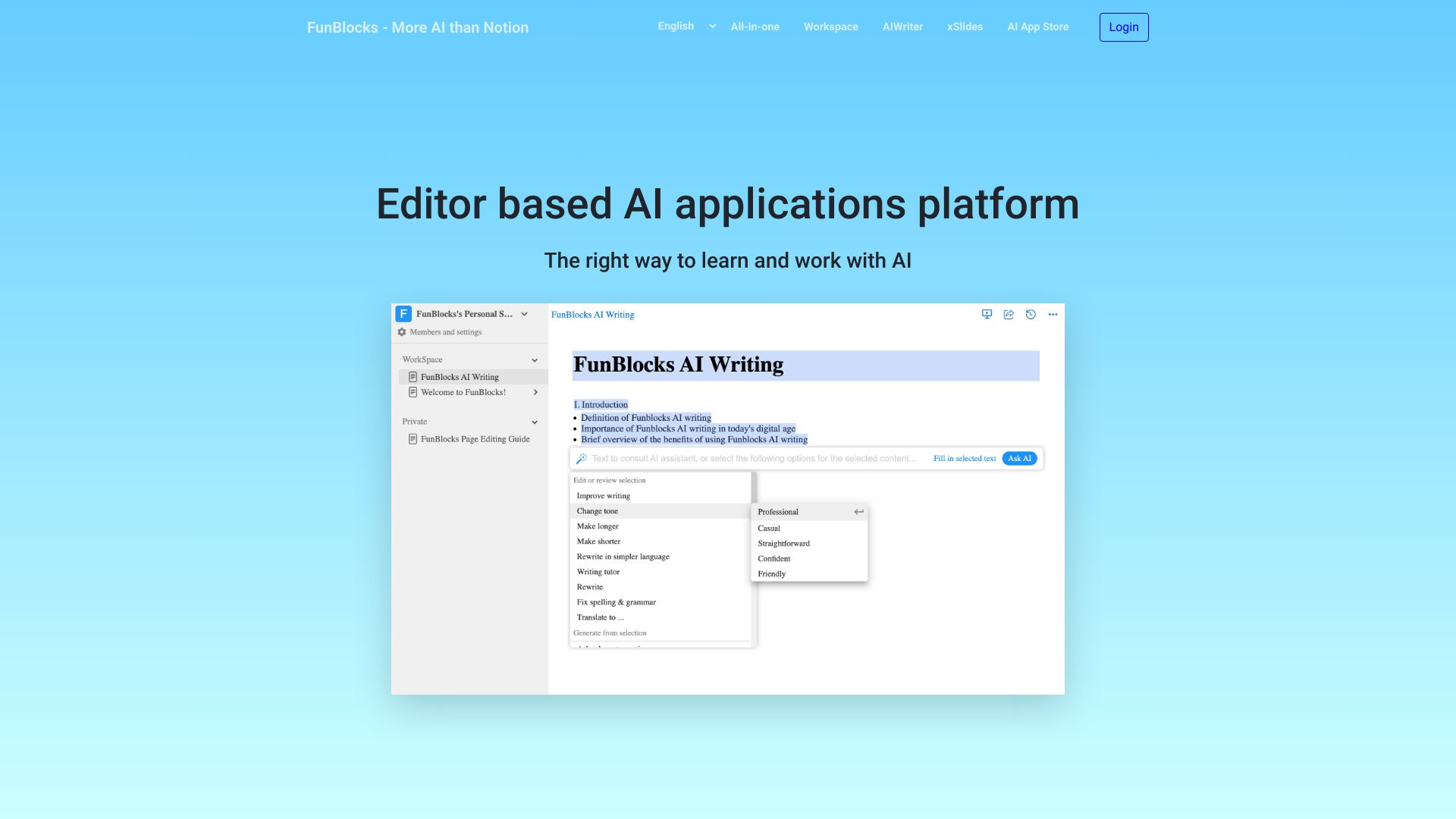 FunBlocks AI