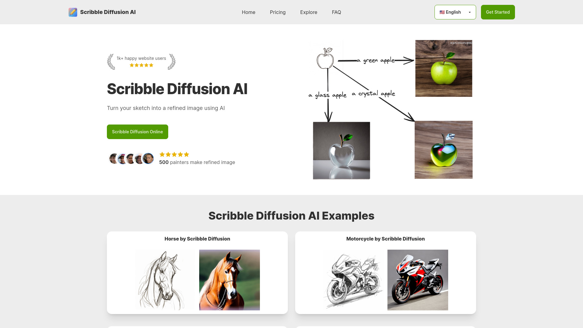 Scribble Diffusion AI
