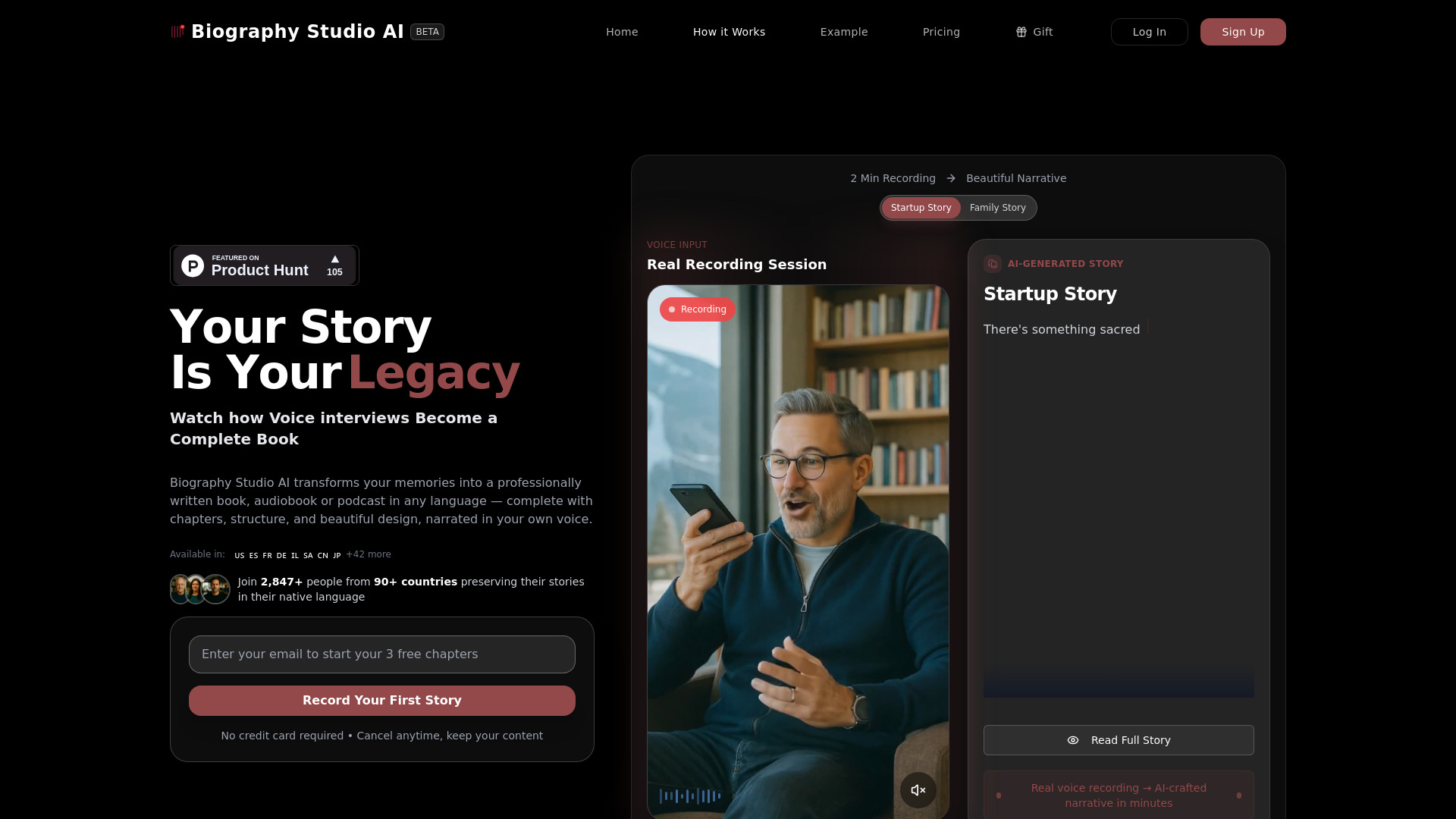 Biography Studio AI