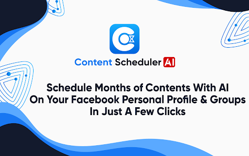 Content Scheduler AI - 谷歌插件
