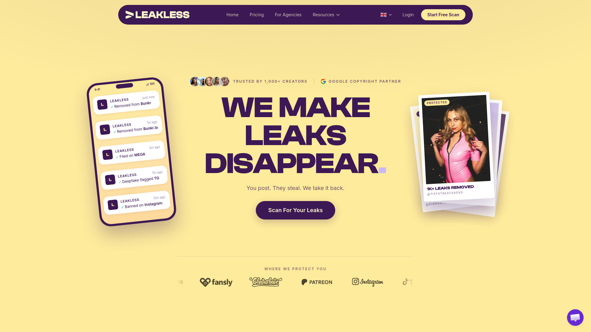Leakless