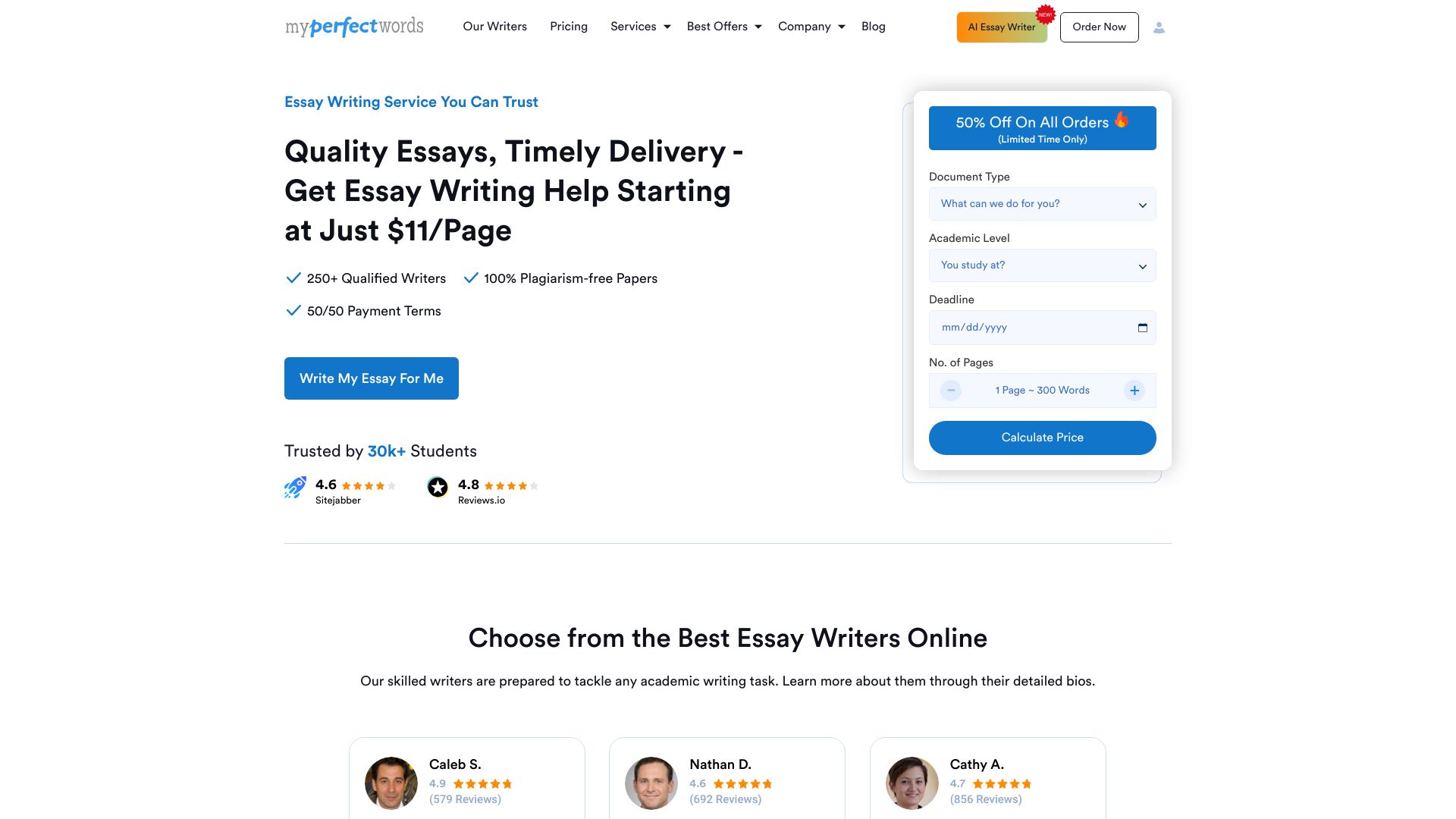 MyPerfectWords.com