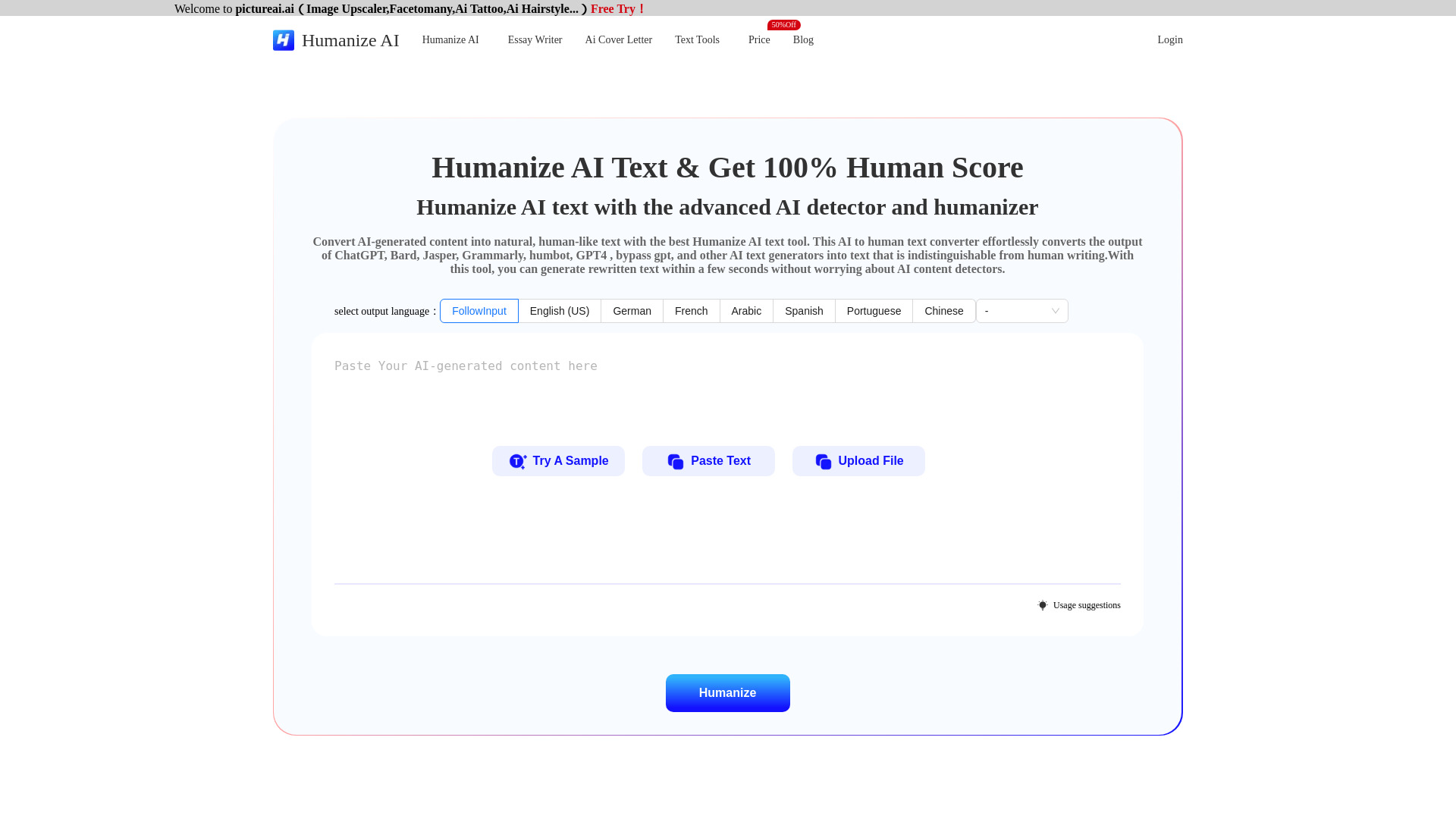 Humanize AI