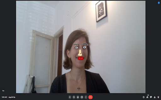 P5 and faceApi Cartoon Overlay - 谷歌插件