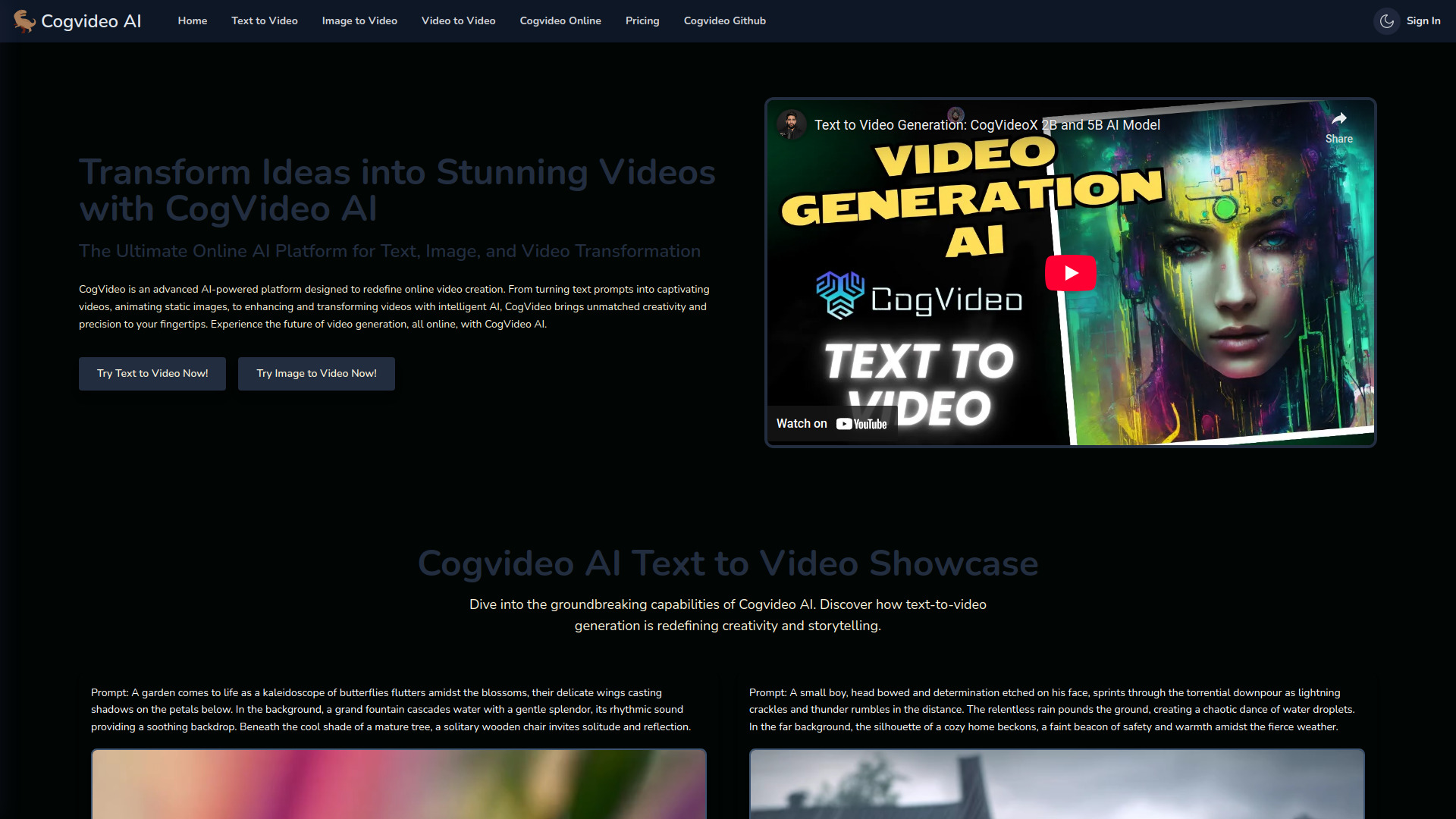 CogVideo AI
