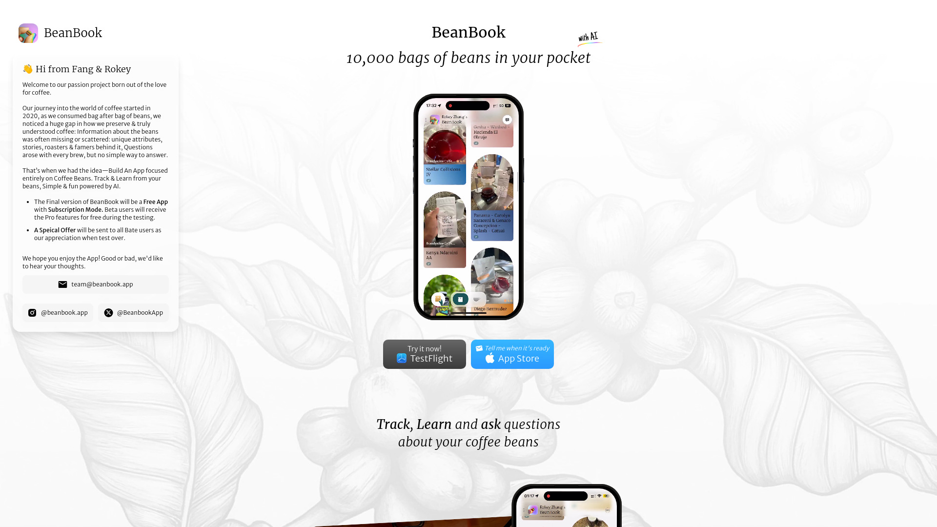 BeanBook