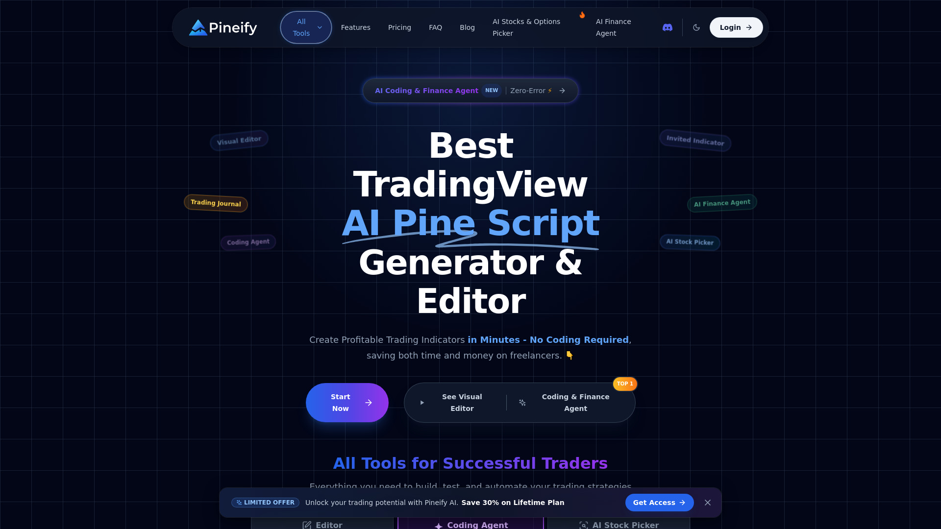 Pineify - Pine Script AI & Finance AI Agent