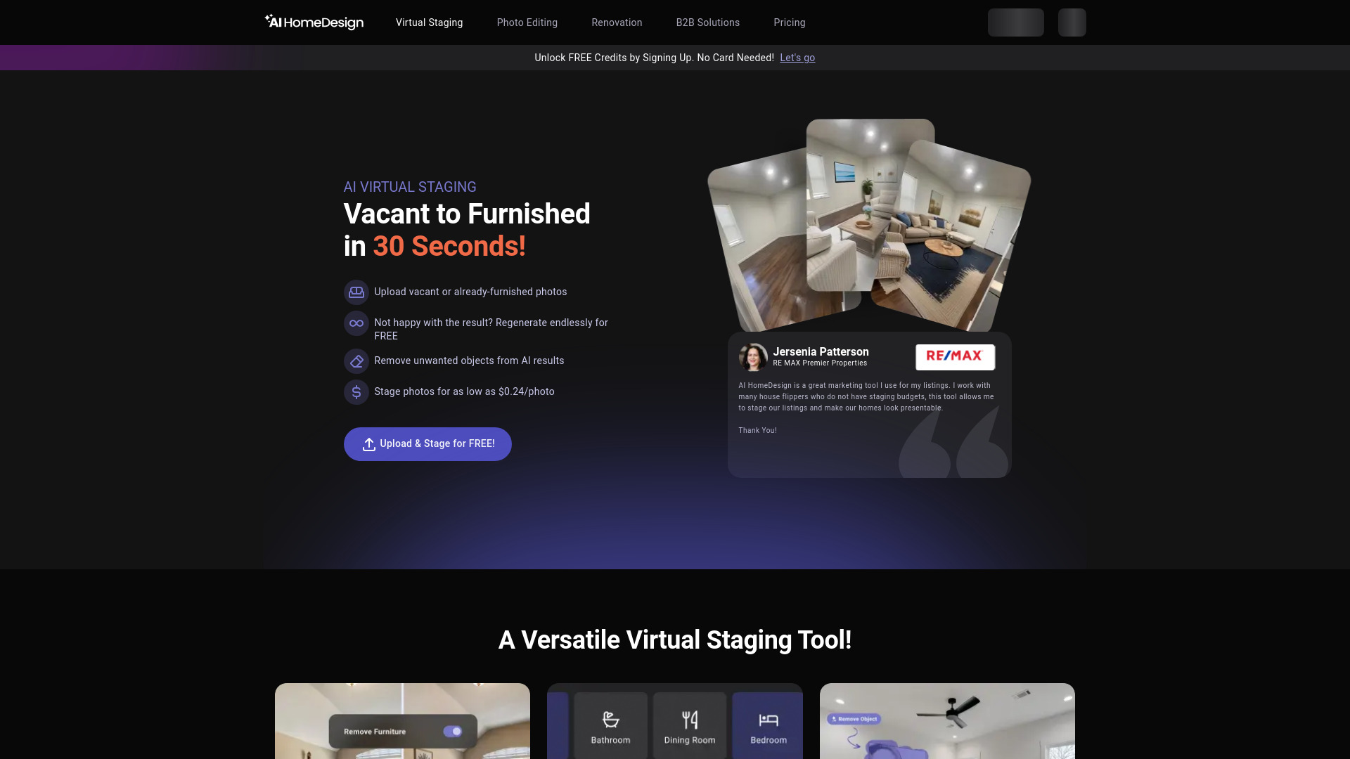 AI Virtual Staging