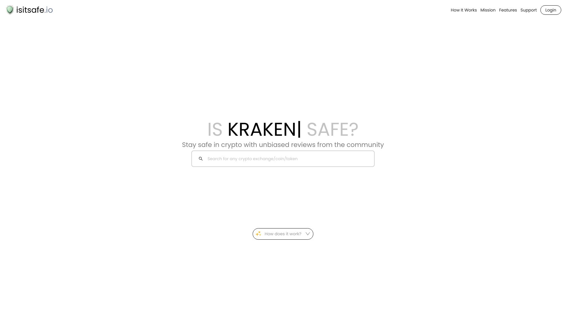 isitsafe.io & Bear Market Busters