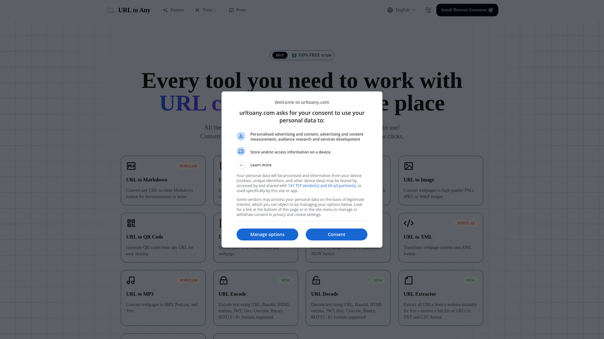 URL to Any