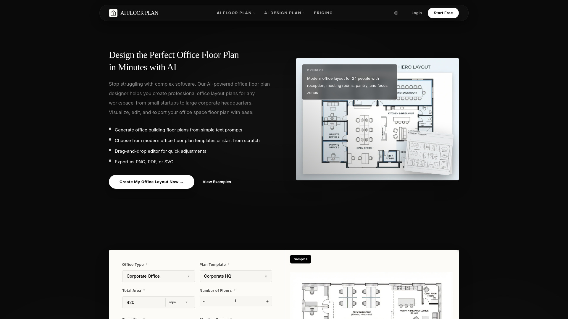 Office Floor Plan