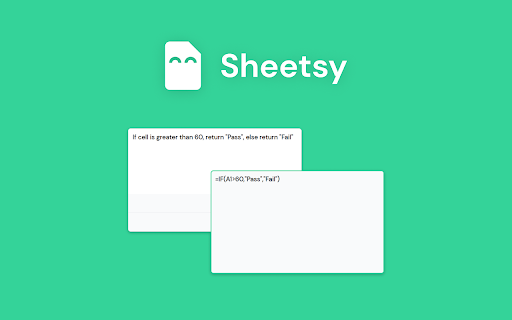 Google Sheets Formula AI - 谷歌插件