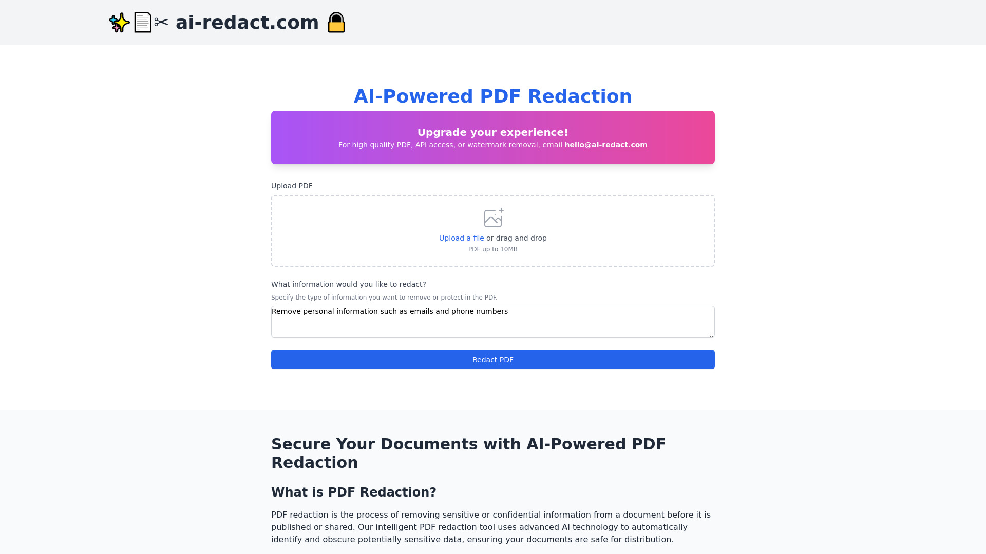 AI-Redact