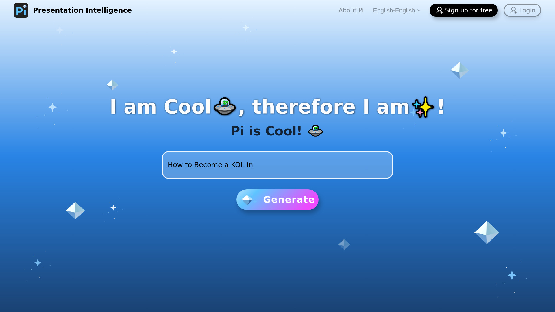 Pi(Presentation Intelligence)