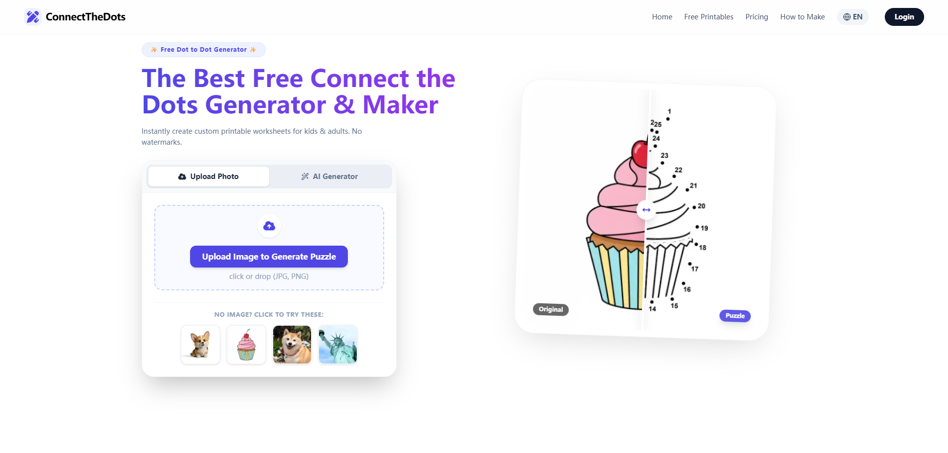 connect the dots printable