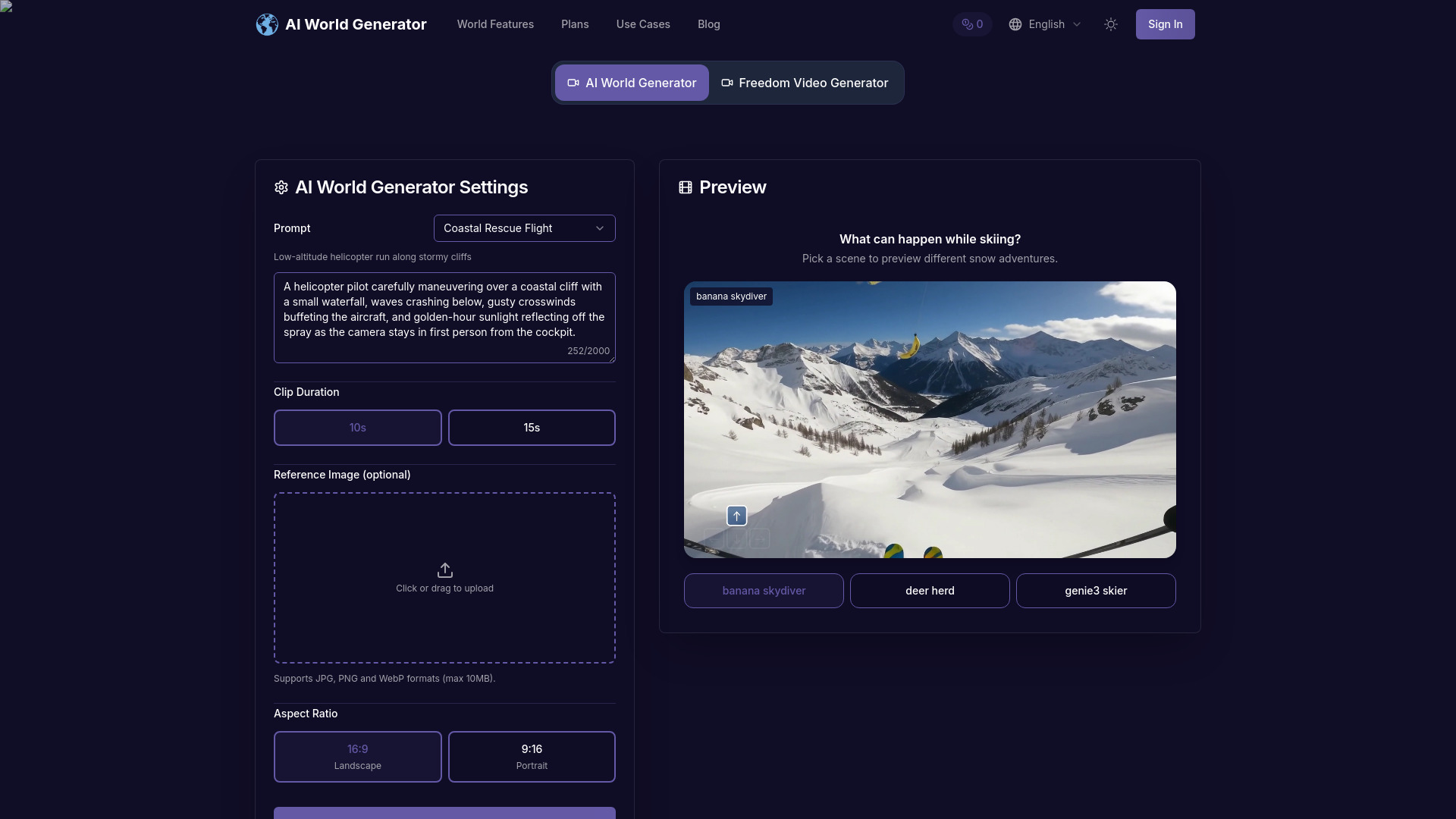 AI World Generator