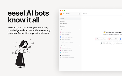 eesel AI Chrome Extension - 谷歌插件