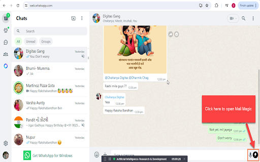 ChatGPT for WhatsApp - 谷歌插件