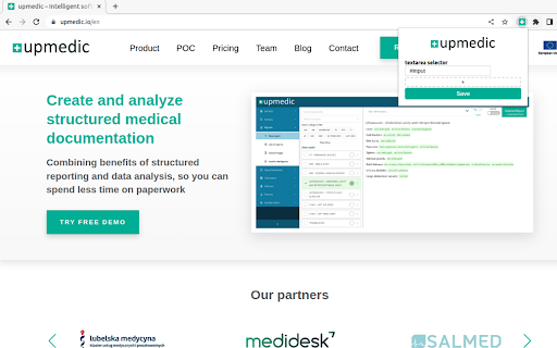 Upmedic Radiologia - 谷歌插件