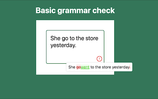 Chrome AI Grammar Check - 谷歌插件