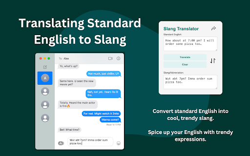 Slang Translator - 谷歌插件