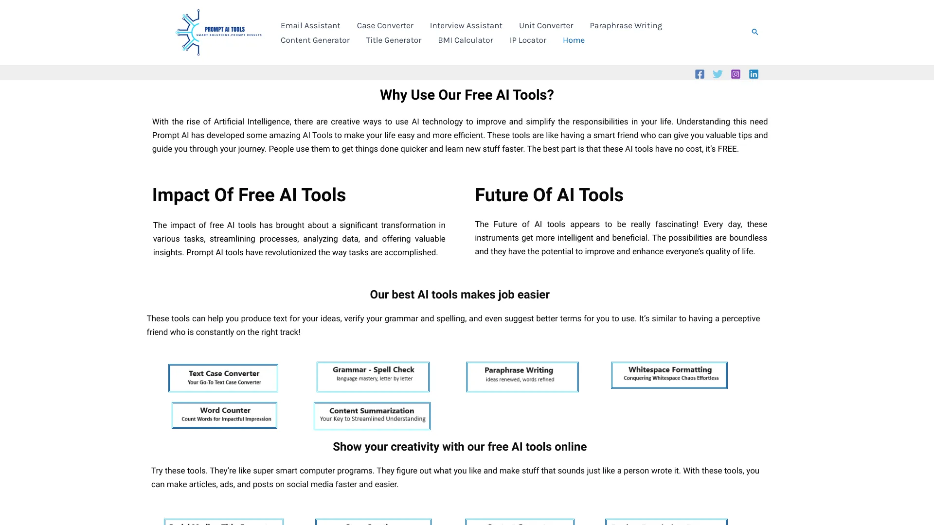 Prompt AI Tools