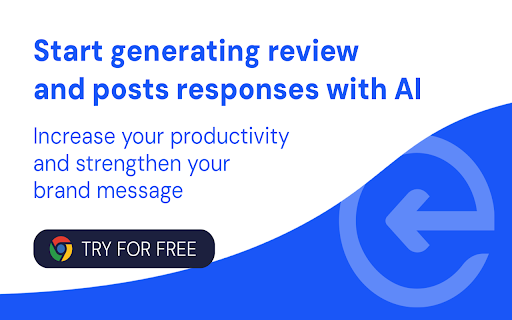 AI Review Response Generator - 谷歌插件