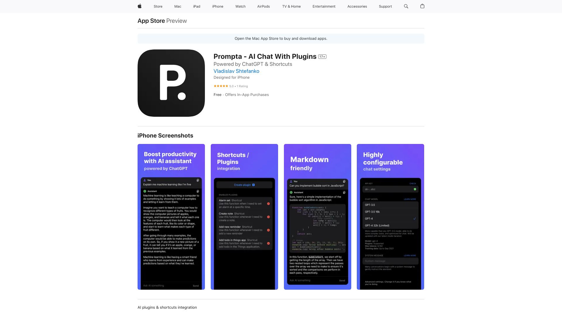 Prompta: AI Chat Bot Assistant