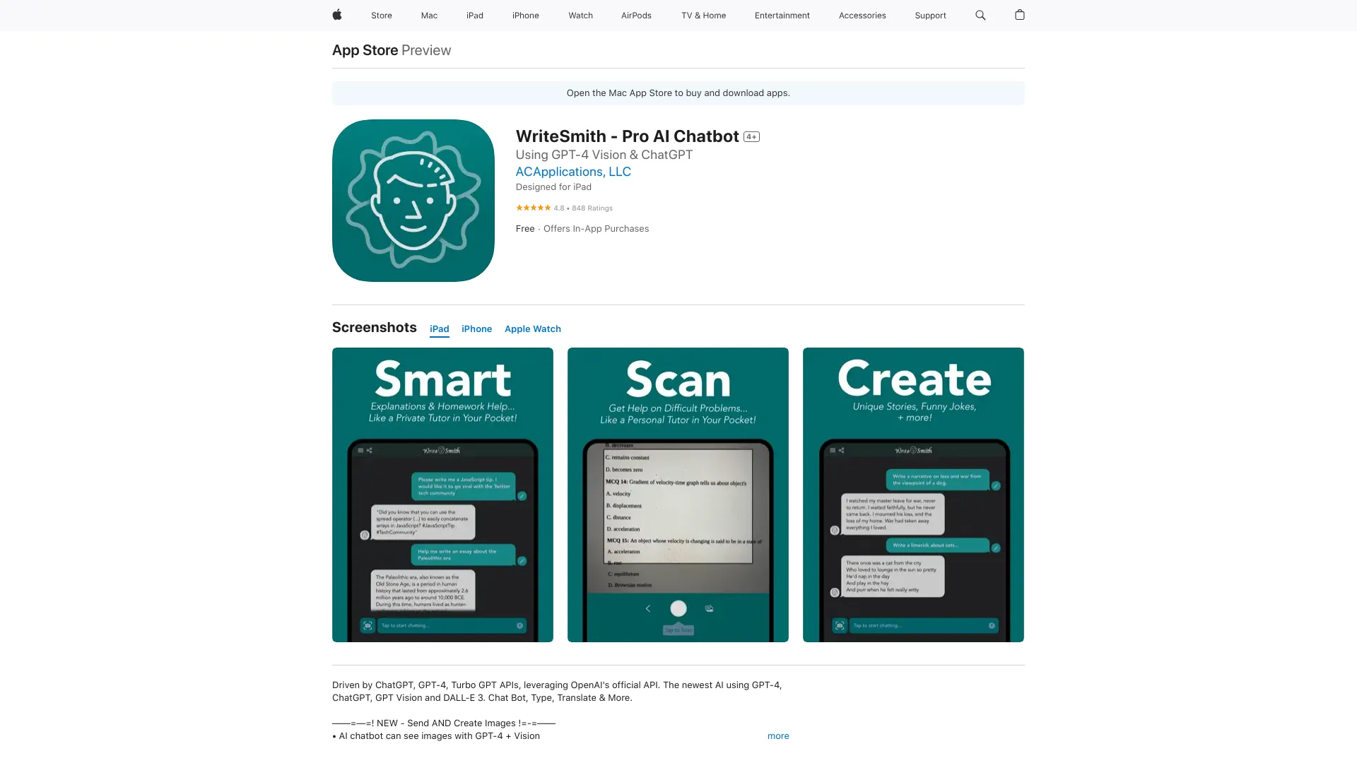 WriteSmith - Pro AI Chatbot