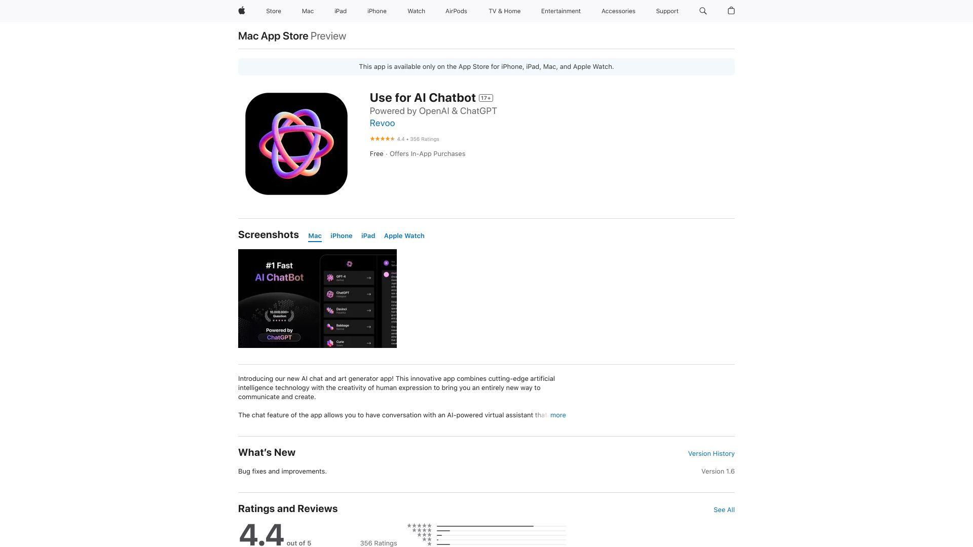 Use for AI Chatbot
