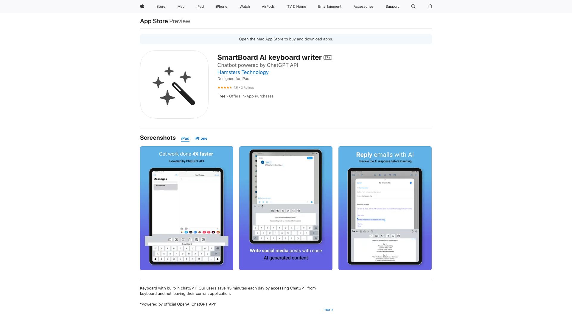 AI Keyboard - SmartBoard