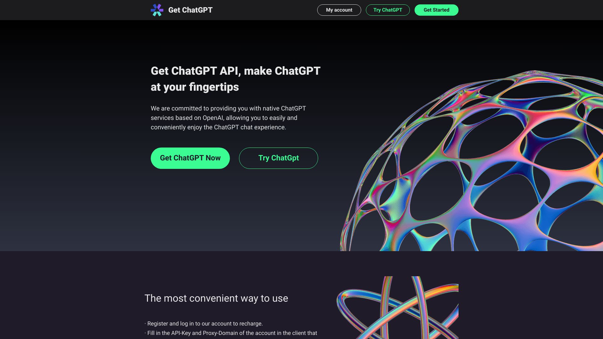ChatGPT Native Service Provider