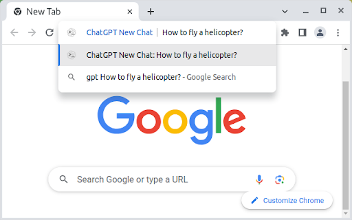 ChatGPT - 谷歌插件
