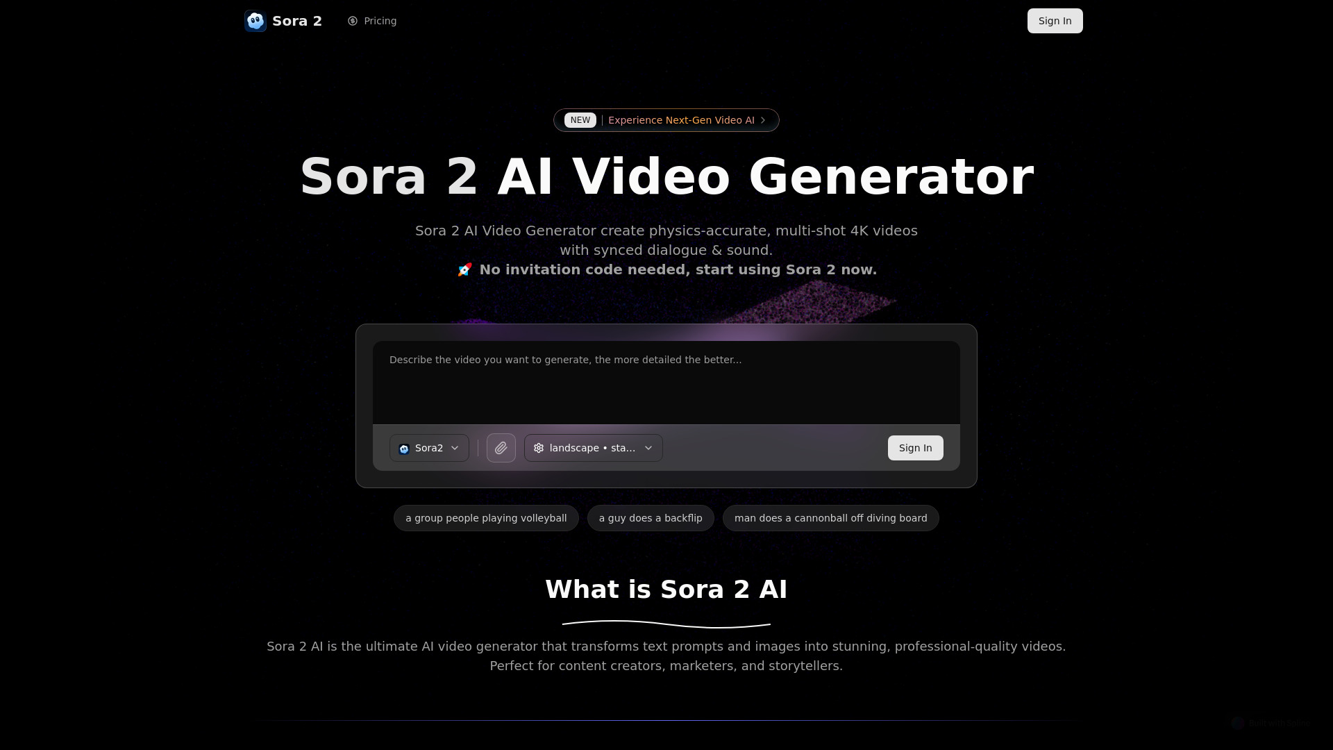 Sora 2 AI