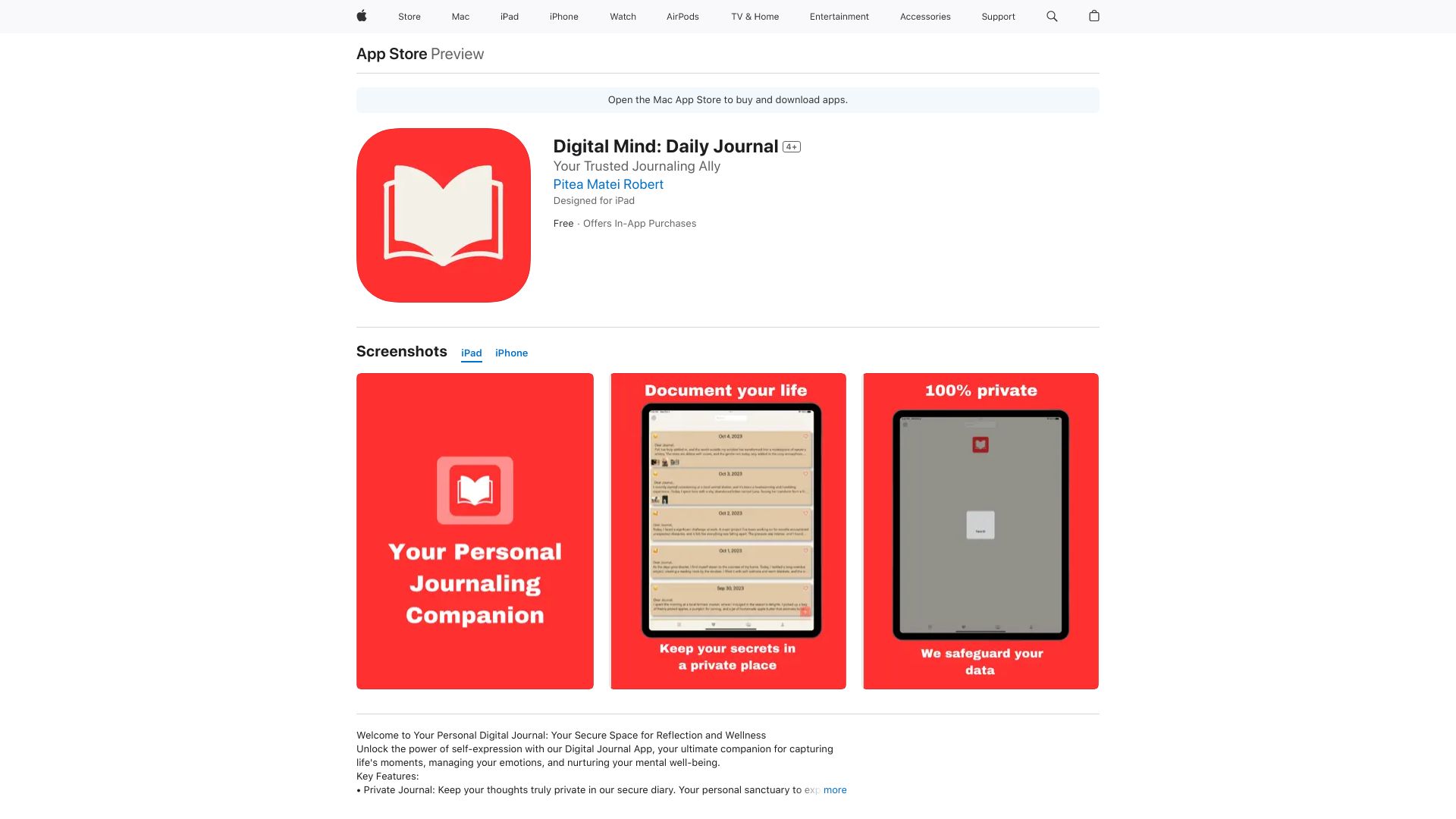 Digital Mind: Daily Journal