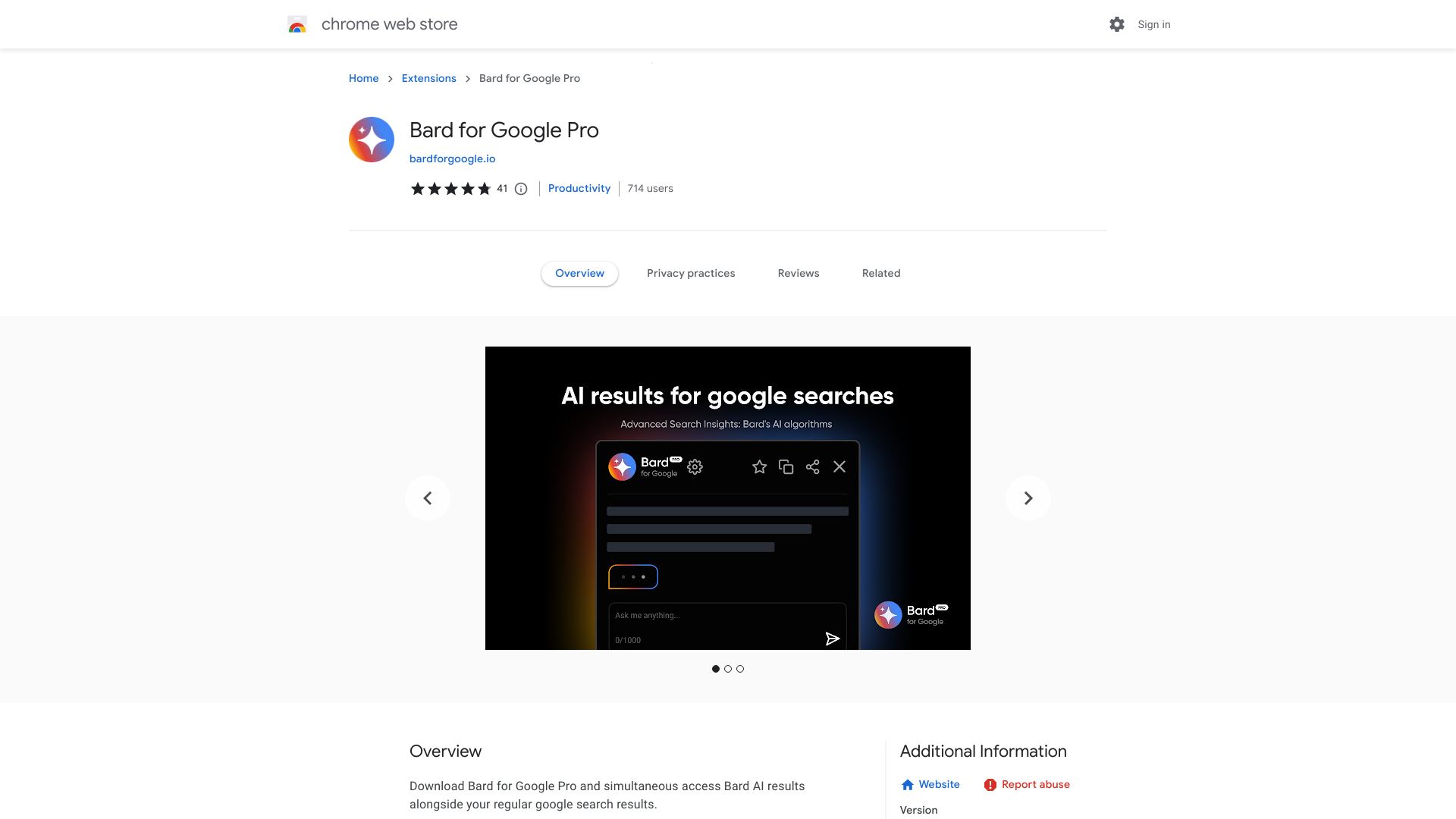 AI Assistant for Search - 谷歌插件