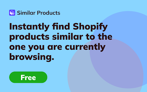 Similar Shopify Products by SimplyTrends.co - 谷歌插件