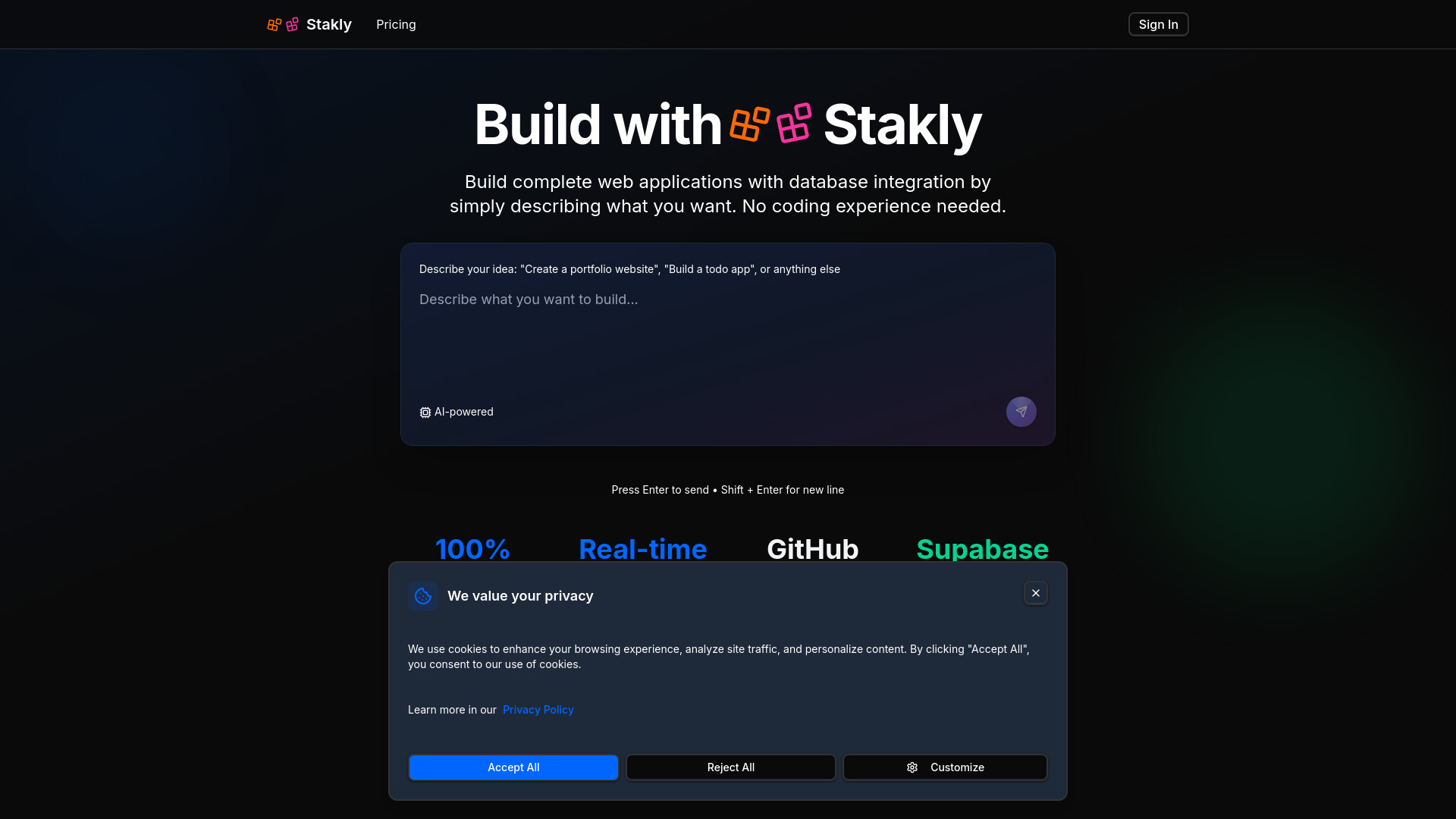 Stakly.dev
