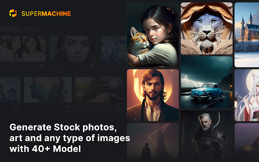 Using the most advanced AI technology, create awesome images for your work or hobbies. - 谷歌插件